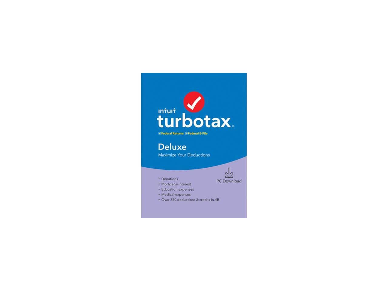Turbotax Federal Or Deluxe 2014 Pc Or Mac Download Free